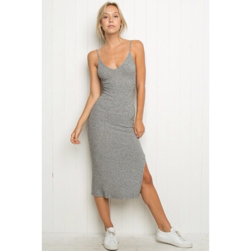 Brandy Melville Striped Midi Dress